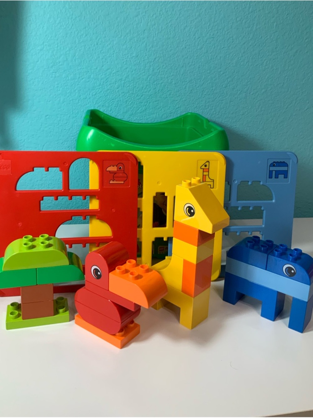 Lego Duplo Creative Sorter Set 6784 (2011), Elephant Bird Giraffe, Complete Set